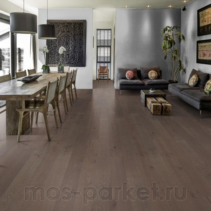 Паркетная доска Kahrs Beyond Retro Oak Charcoal Light Plank
