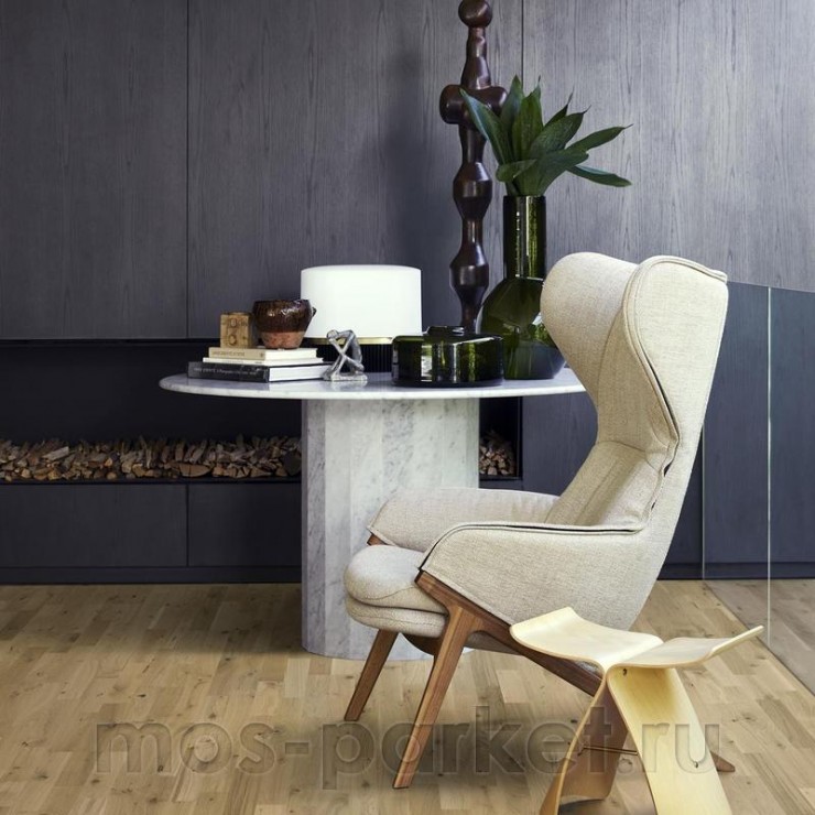 Паркетная доска Kahrs Beyond Retro Oak Urban Brown Strip