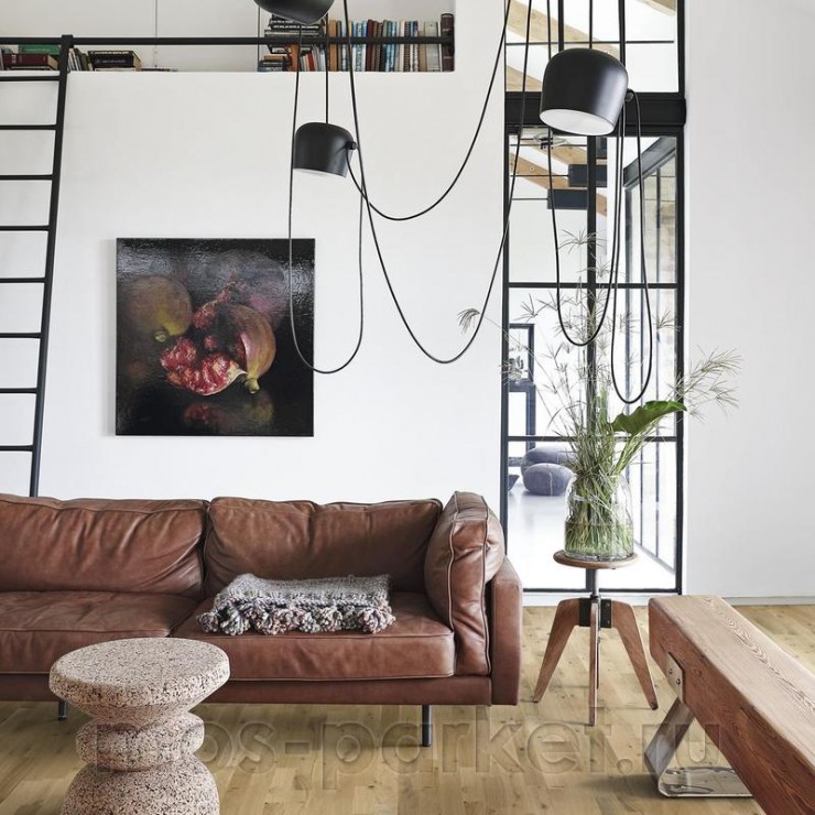 Паркетная доска Kahrs Beyond Retro Oak Urban Brown Strip