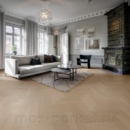 Паркет ёлка Kahrs Life Authentic Herringbone Oak Mint