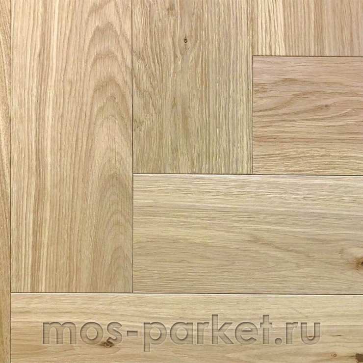 Английская елка Kahrs Herringbone Дуб CC Dim White Lively