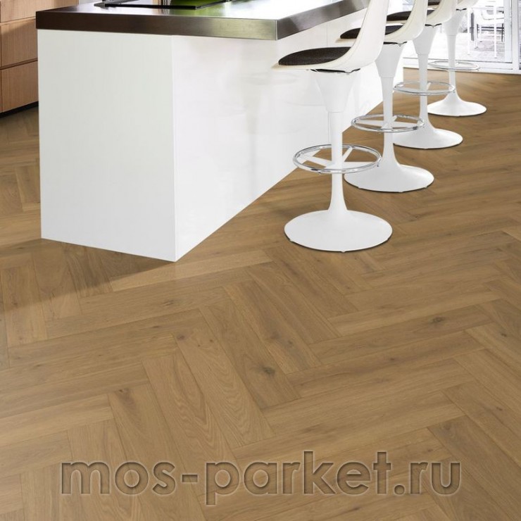 Английская елка Kahrs Herringbone Дуб CD Grey Lively