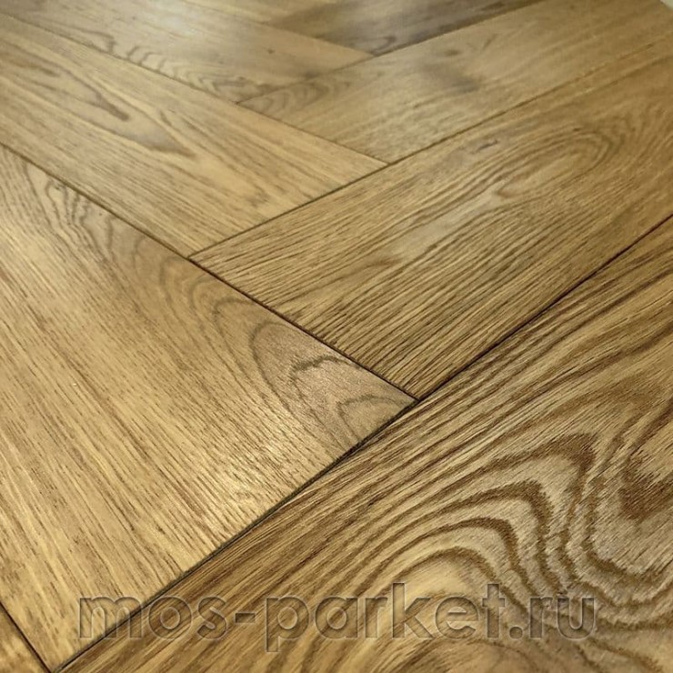 Английская елка Kahrs Herringbone Дуб CD Grey Lively