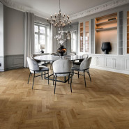 Английская елка Kahrs Herringbone Дуб Natural CD Oiled