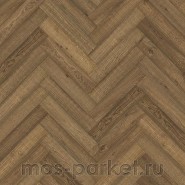 Английская елка Kahrs Herringbone Дуб CD Smoked Lively