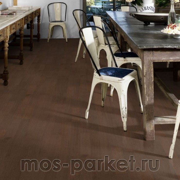Двухполосная паркетная доска Kahrs Life Cocoa Bean (193×1225 мм)