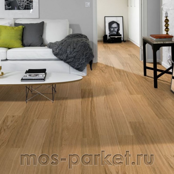 Двухполосная паркетная доска Kahrs Life Pure Oak (193×1225 мм)