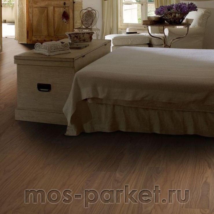 Однополосная паркетная доска Kahrs Life Pure Walnut (150×1810 мм)
