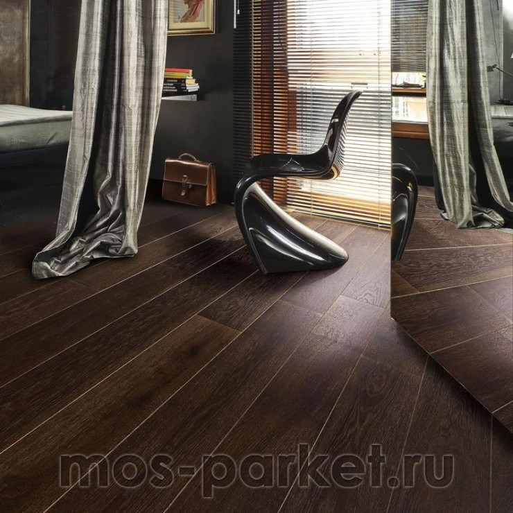 Паркетная доска Kahrs Original Classic Nouveau Дуб черный