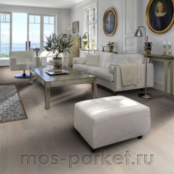Паркетная доска Kahrs Original Classic Nouveau Дуб Снег