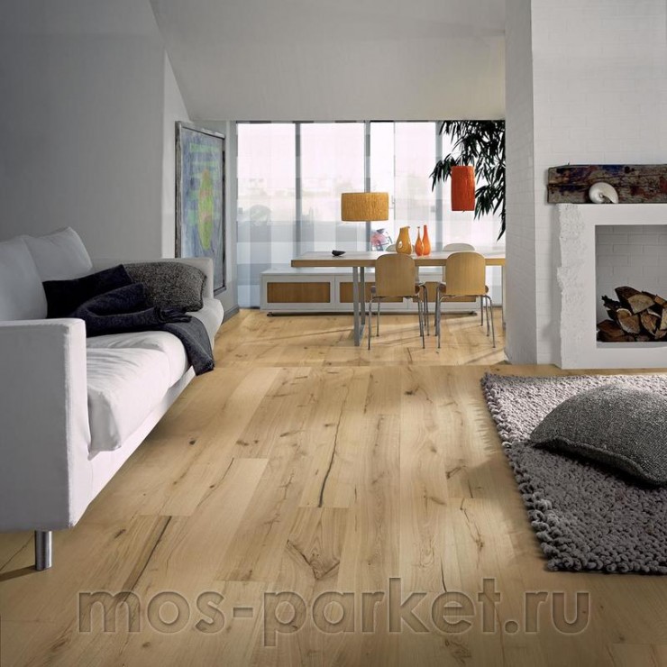 Паркетная доска Kahrs Texture Oak Rohoptic