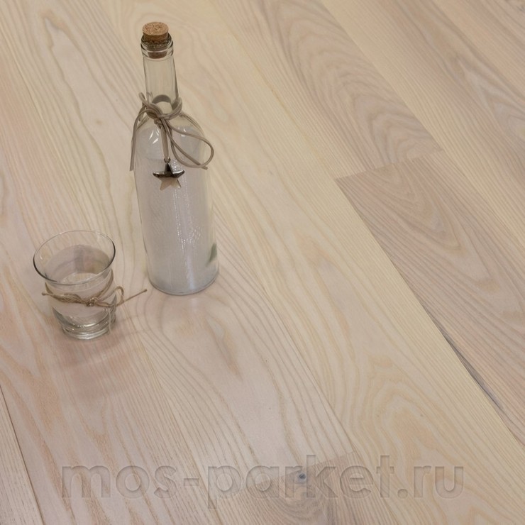 Паркетная доска Upofloor Ambient Ясень Grand 138 Oyster White