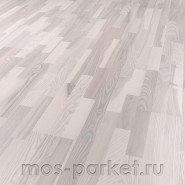 Паркетная доска Focus Floor Classic Ясень Mistral White Matt 3S