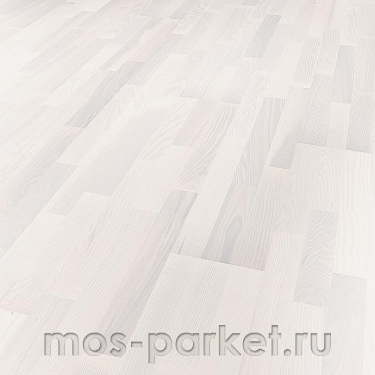 Паркетная доска Polarwood Classic Ясень Ricotta MATT 3S
