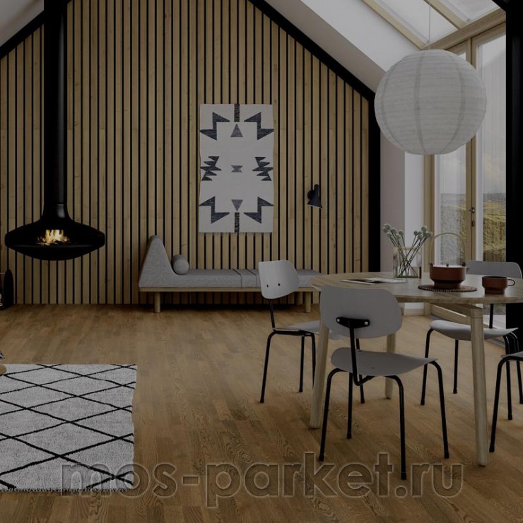 Паркетная доска Polarwood Space Дуб Jupiter Oiled 3S