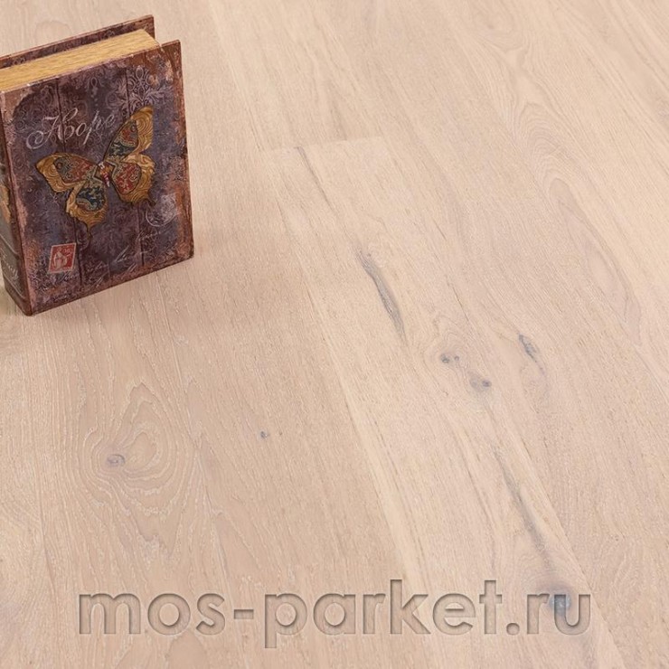 Паркетная доска Polarwood Elegance Дуб Premium 138 Artist White