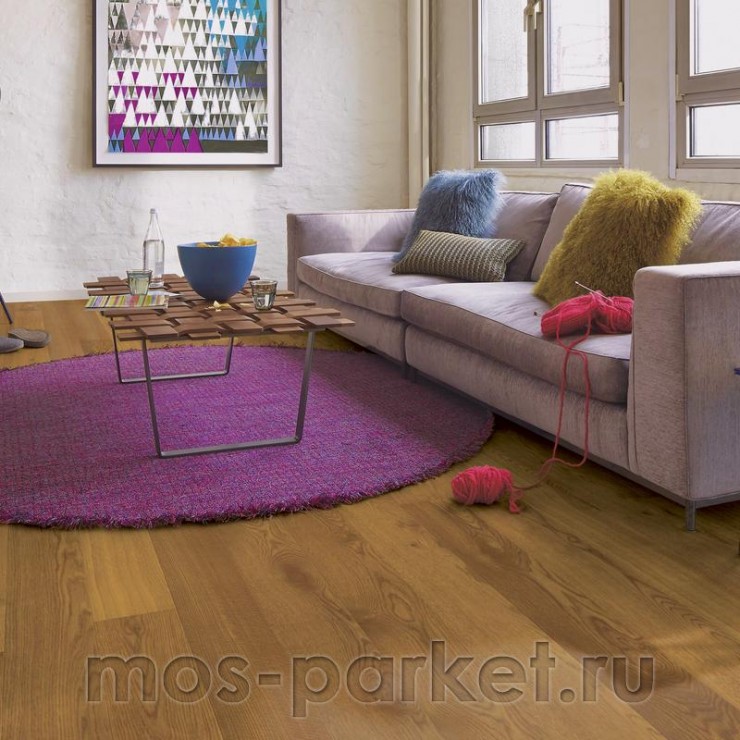 Паркетная доска Polarwood Elegance Дуб Premium 138 Noble Brown