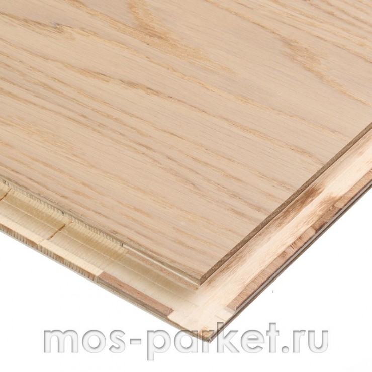Паркетная доска Focus Floor Season Дуб Snowstorm White Matt 1S