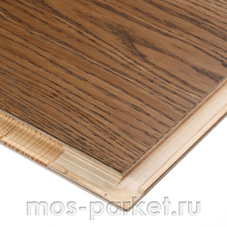Паркетная доска DuoWood Дуб Tornado Oil 1S
