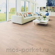 Паркетная доска Polarwood Classic Дуб Tundra White Matt 3S