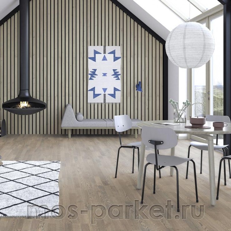 Паркетная доска DuoWood Дуб Bora Oiled 3S
