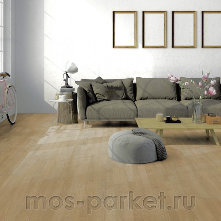 Паркетная доска Upofloor Ambient Дуб Latte 3S