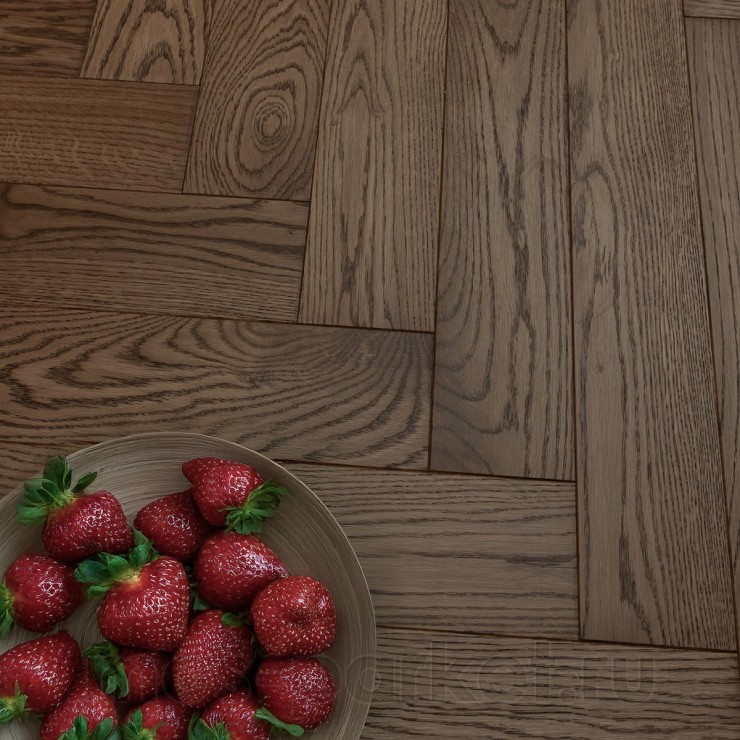 Английская ёлка Karelia Herringbone Oak Biscotti HB