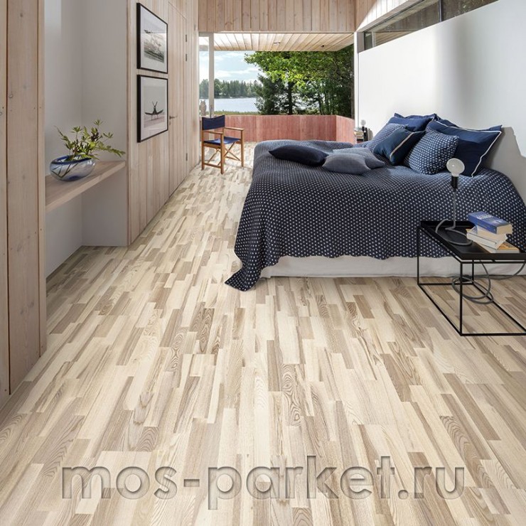 Паркетная доска Upofloor Ambient Ясень Country Marble Matt 3S