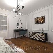 Модульный паркет Kochanelli Гордон Дуб Луче