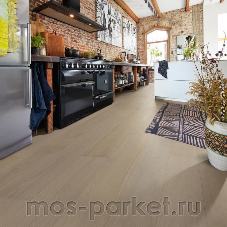 Паркетная доска Meister PD 400 Cottage 8802 Дуб Гармония кремово-серый
