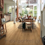 Паркетная доска Meister PD 400 Cottage 8814 Дуб Витал чистый нежно-копченый