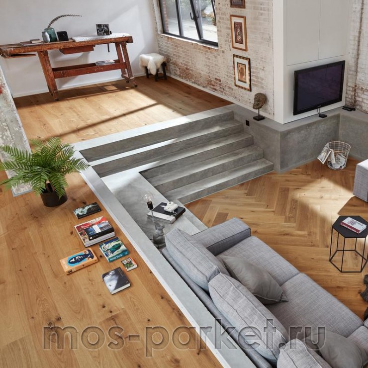 Паркетная доска Meister PD 400 Cottage 8811 Дуб Витал нежно-копченый