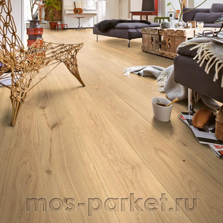 Паркетная доска Meister PD 400 Cottage 8552 Дуб Лайвли светлый натуральный