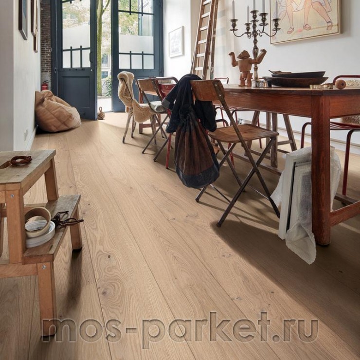 Паркетная доска Meister PD 400 Cottage 8454 Дуб Лайвли забеленный