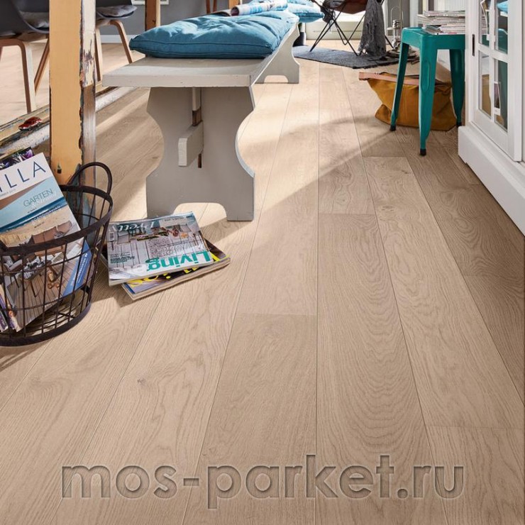 Паркетная доска Meister PD 400 Cottage 8544 Дуб Лайвли жемчужный
