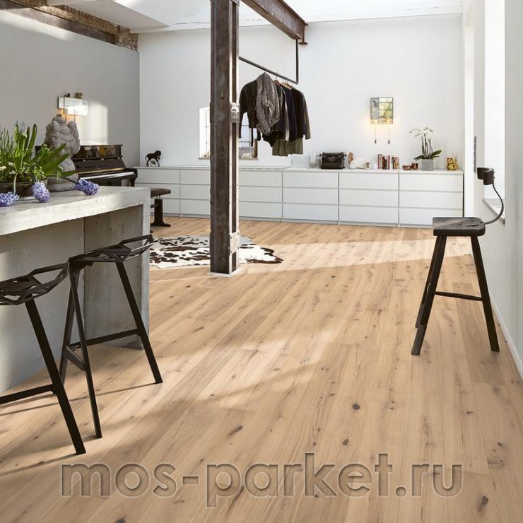 Паркетная доска Meister PD 400 Cottage 8492 Дуб Витал чистый