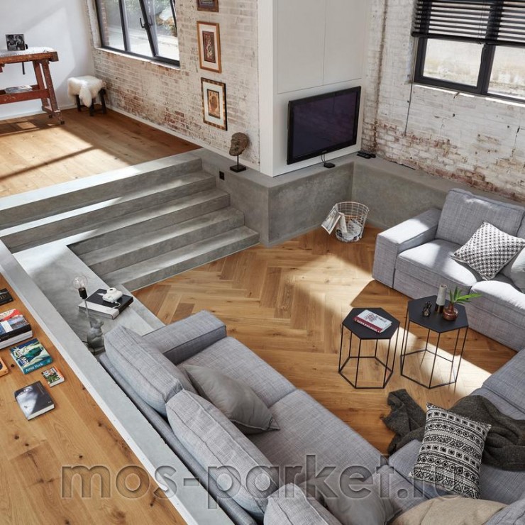 Английская елка Meister PS 500 Residence 8811 Дуб Витал лёгкое морение