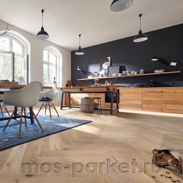 Английская елка Meister PS 500 Residence 8804 Дуб Витал белёный