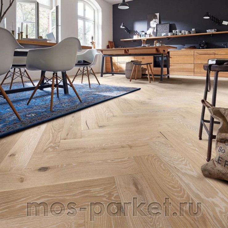 Английская елка Meister PS 500 Residence 8804 Дуб Витал белёный