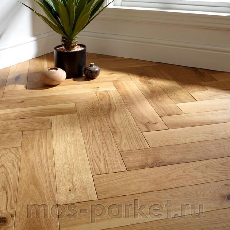 Английская елка Polarwood Herringbone Дуб Balkan