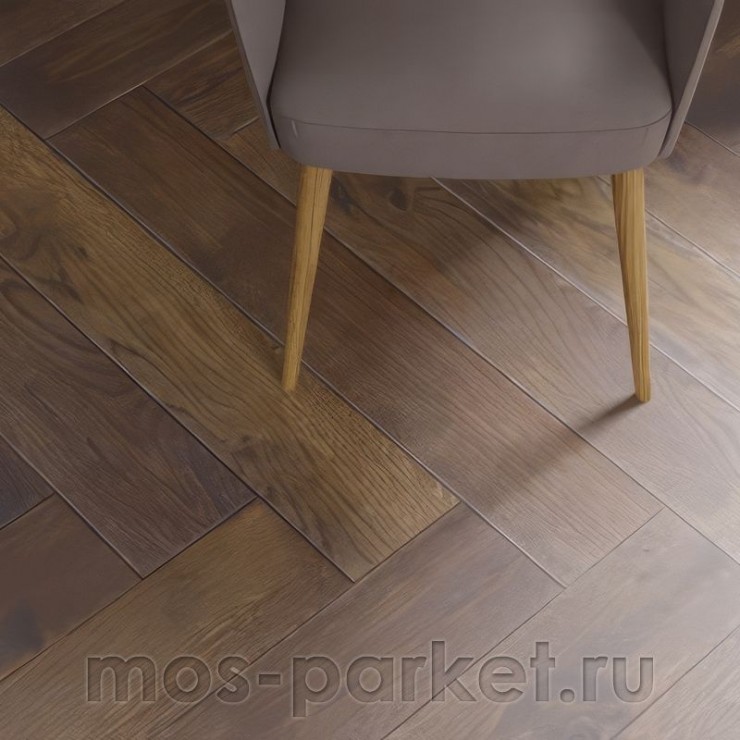 Английская елка Polarwood Herringbone Дуб Carribean