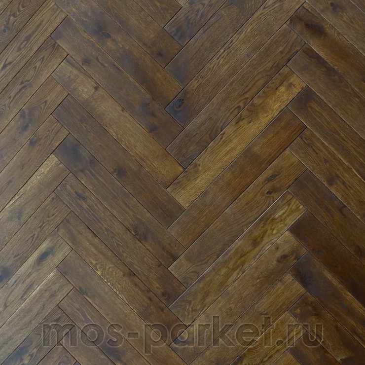 Английская елка Polarwood Herringbone Дуб Carribean