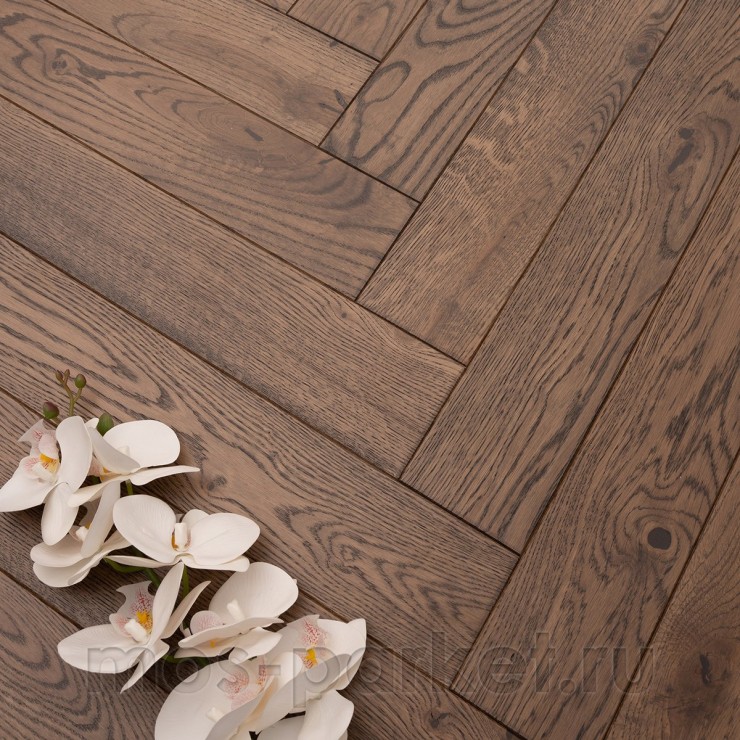 Английская елка Polarwood Herringbone Дуб Cylon