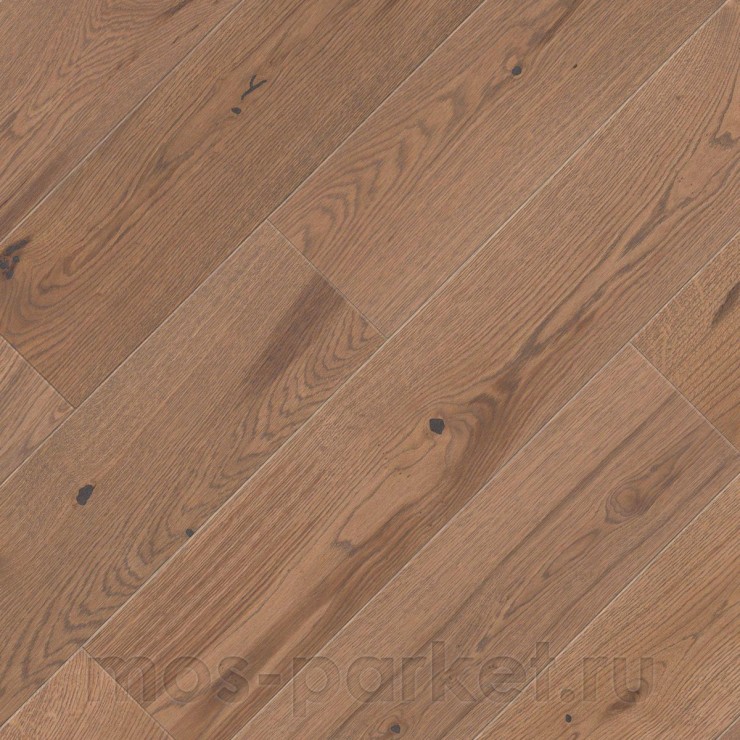 Паркетная доска Sommer Classic Plank Дуб Неро браш L=1000 мм