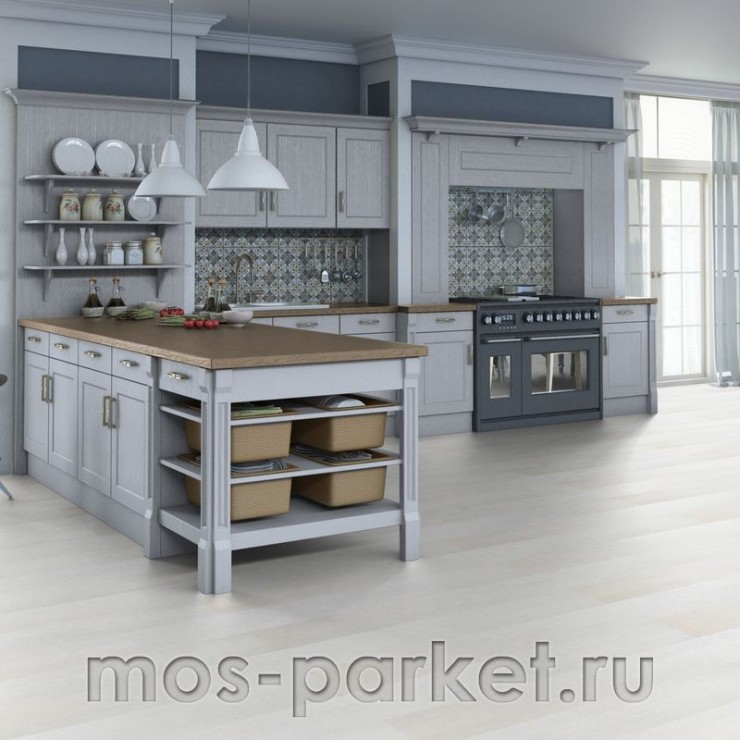 Паркетная доска Tarkett Salsa Art Ясень White Pearl