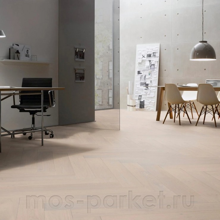 Паркетная доска Ter Hurne Heaven M02 1408 Дуб светло-серый