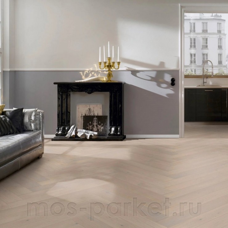 Паркетная доска Ter Hurne Heaven M02 1408 Дуб светло-серый