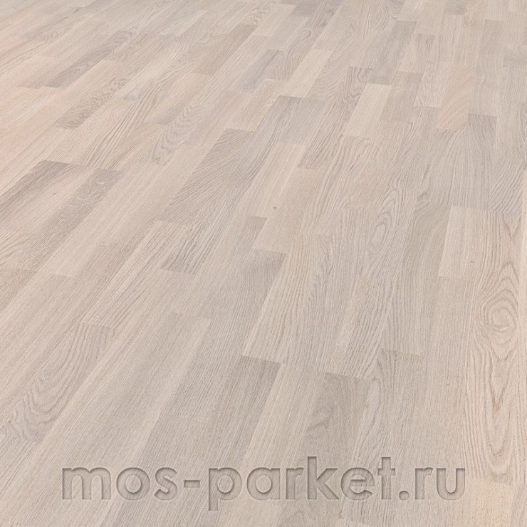 Паркетная доска Upofloor Ambient Дуб White Chalk Matt 3S