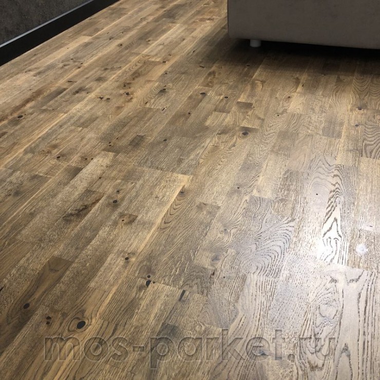 Паркетная доска Upofloor Art Design Дуб Ginger Brown Matt 3S