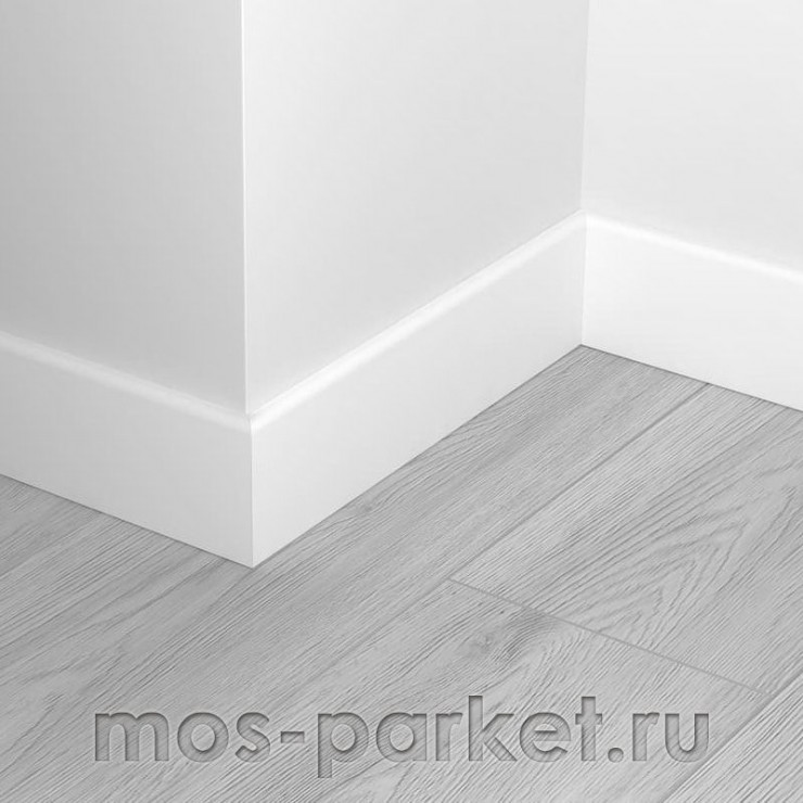Кварцевый плинтус Alpine Floor Grand Sequoia 11-0 Белый матовый